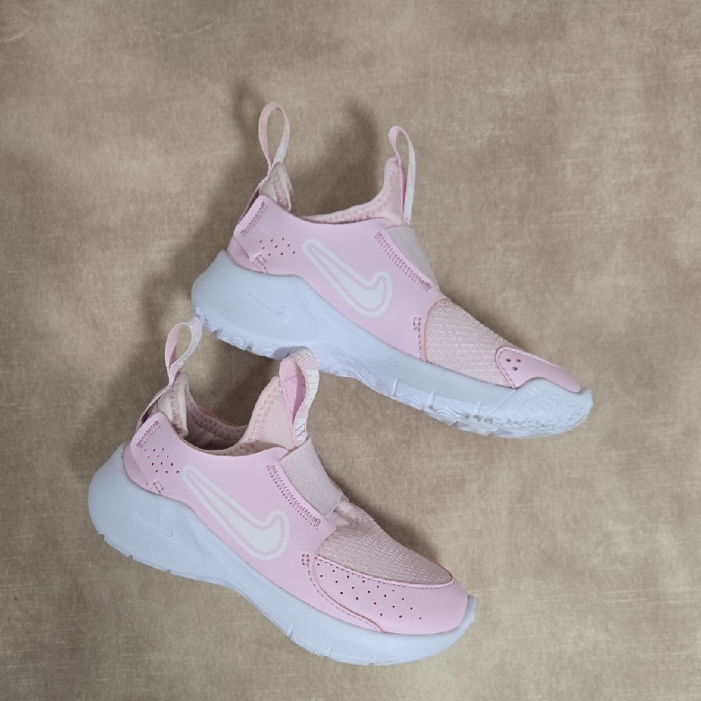 Nike Kids Flex Rinner 3 Light Pink Slip-On Sneakers, Size 9C